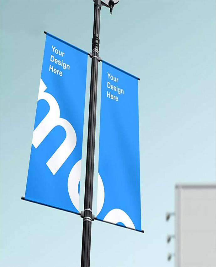 Custom Street Pole Flag